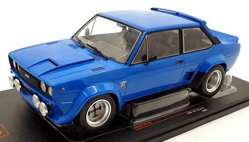 IXO Models 1/18 Scale Diecast 18CMC129 - Fiat 131 Abarth 1980 - Blue
