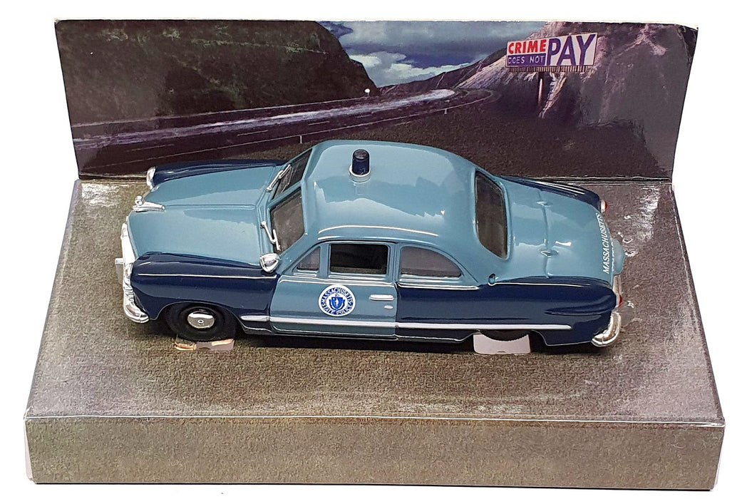 White Rose 1/43 Scale DEDF98005W-MA - 1949 Ford Massachusetts State Police