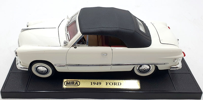 Mira 1/18 Scale Diecast 05016 - 1949 Ford Soft Top - White