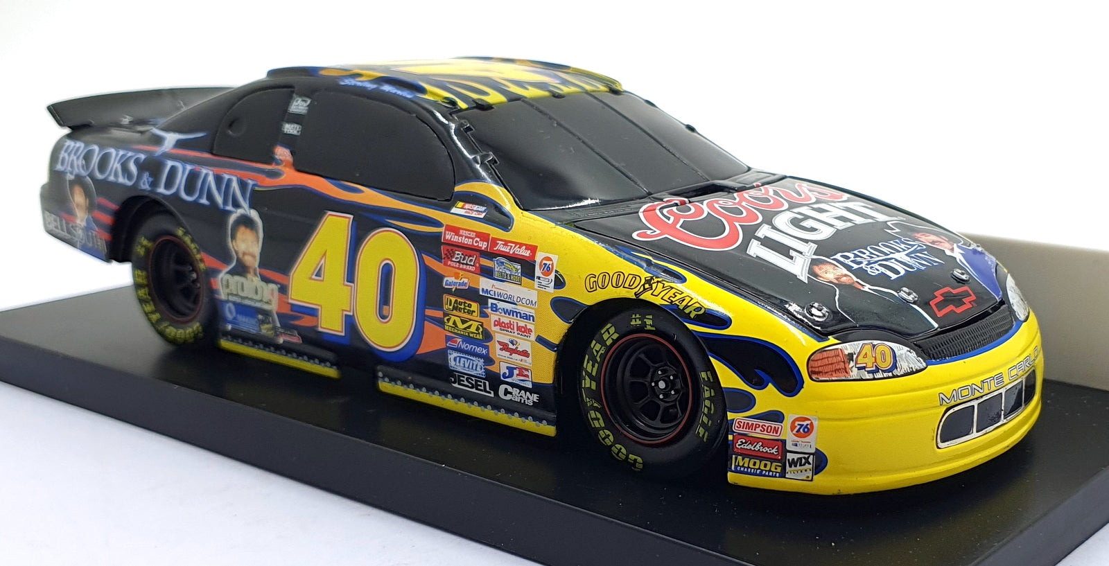 Action 1/24 Scale W249916029-1 1999 Chevrolet NASCAR #40 Coors Light - Marlin