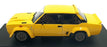 Solido 1/18 Scale Diecast S1806006  - 1980 Fiat 131 Abarth - Yellow