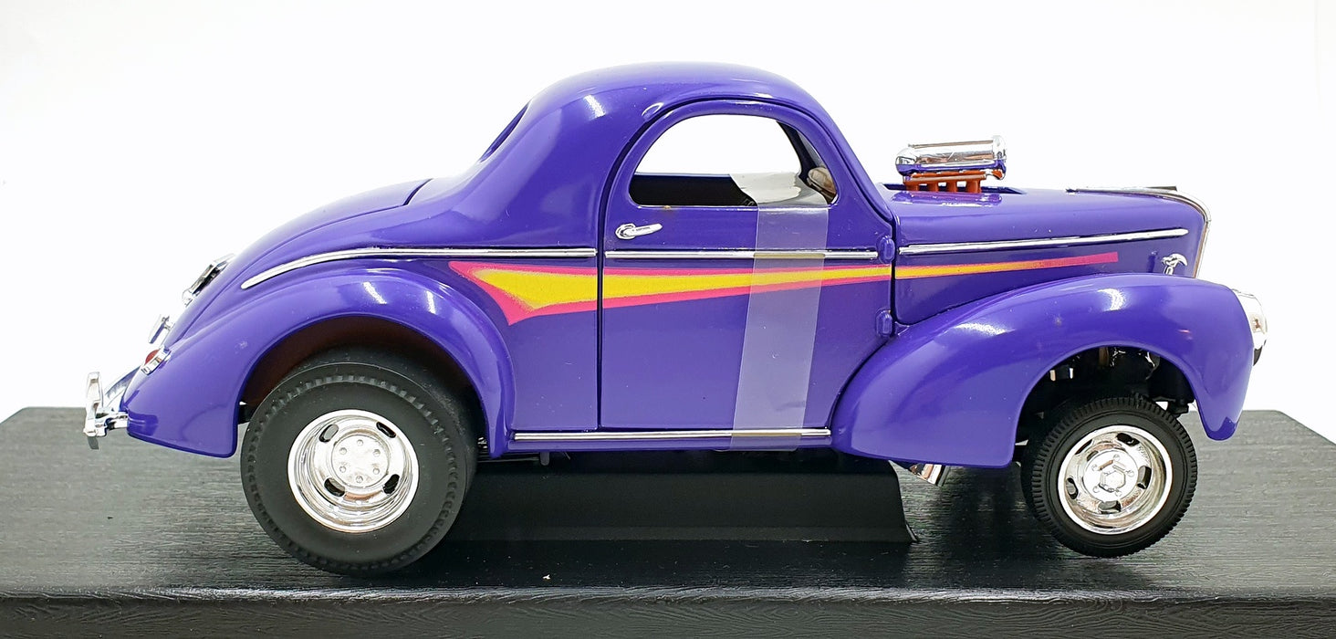 Road Signature 1/18 Scale Diecast 92278 - 1941 Willys Coupe - Purple