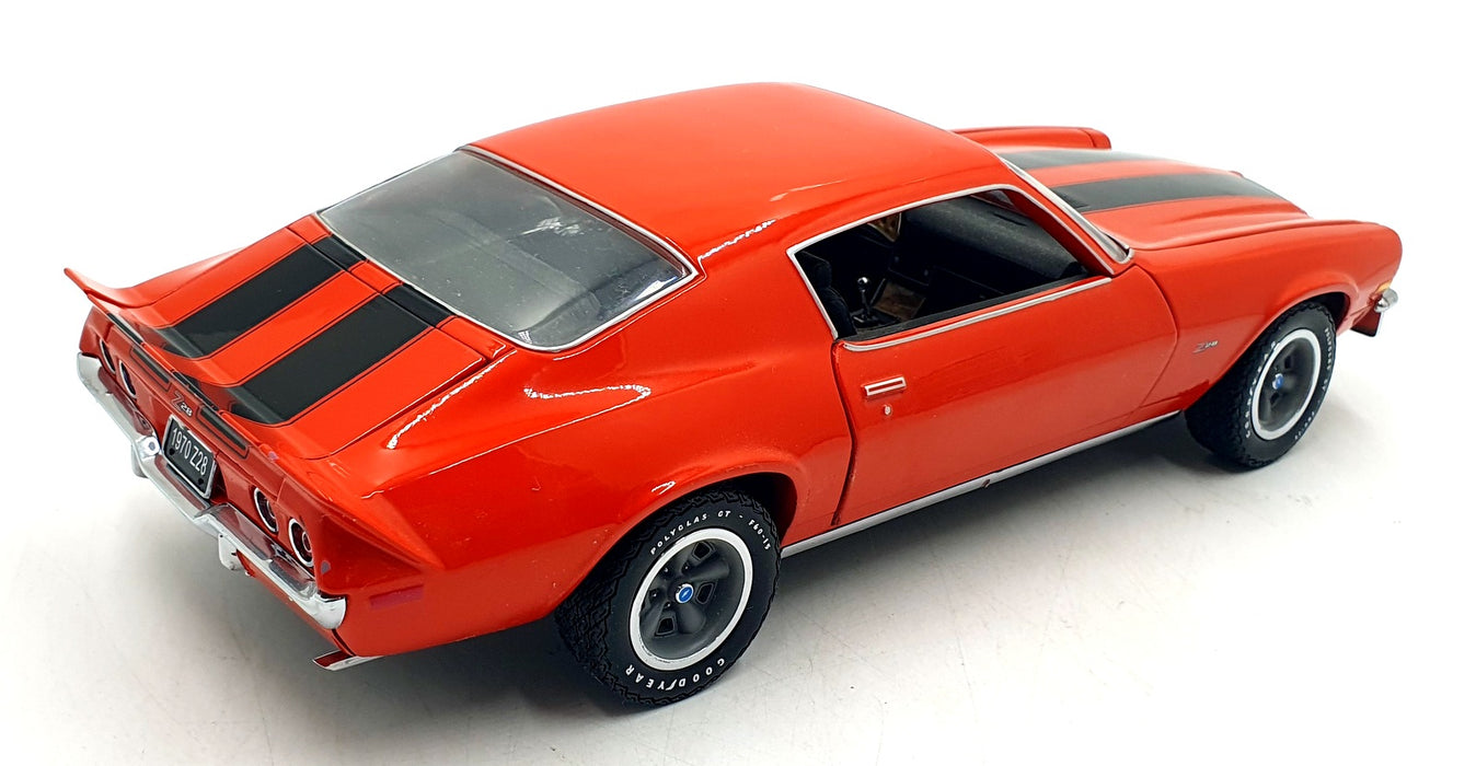 Franklin Mint 1/18 Scale Diecast DC18626N - 1970 Chevrolet Camaro Z/28 Orange 