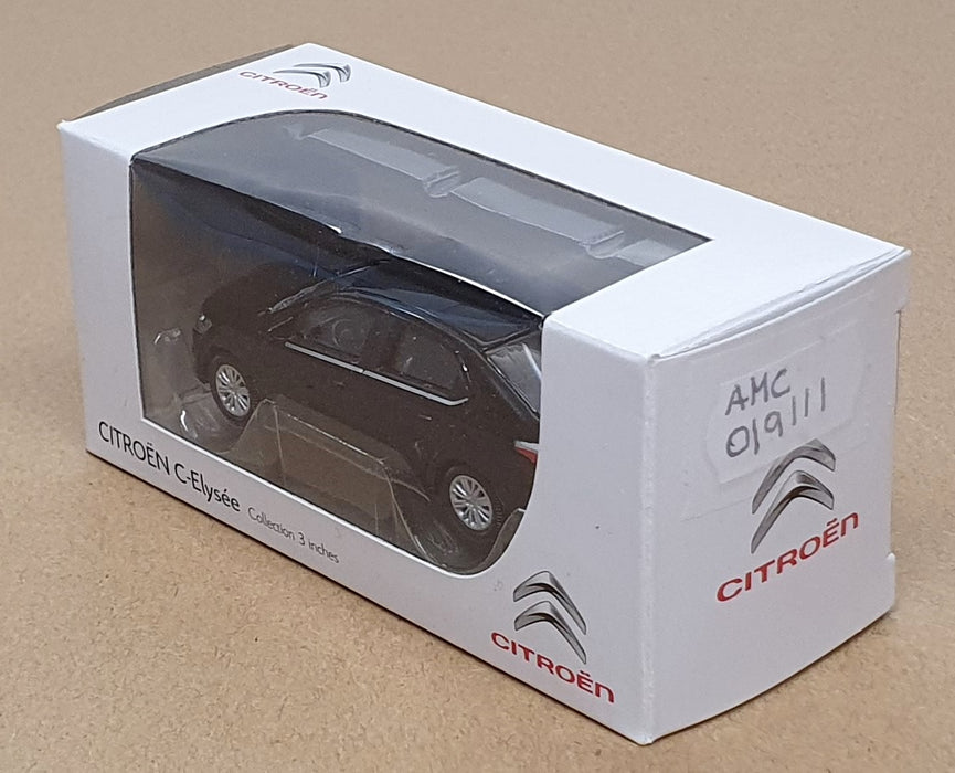 Norev 3 Inches Long Diecast AMC019111 - 2012 Citroen C-Elysee - Black