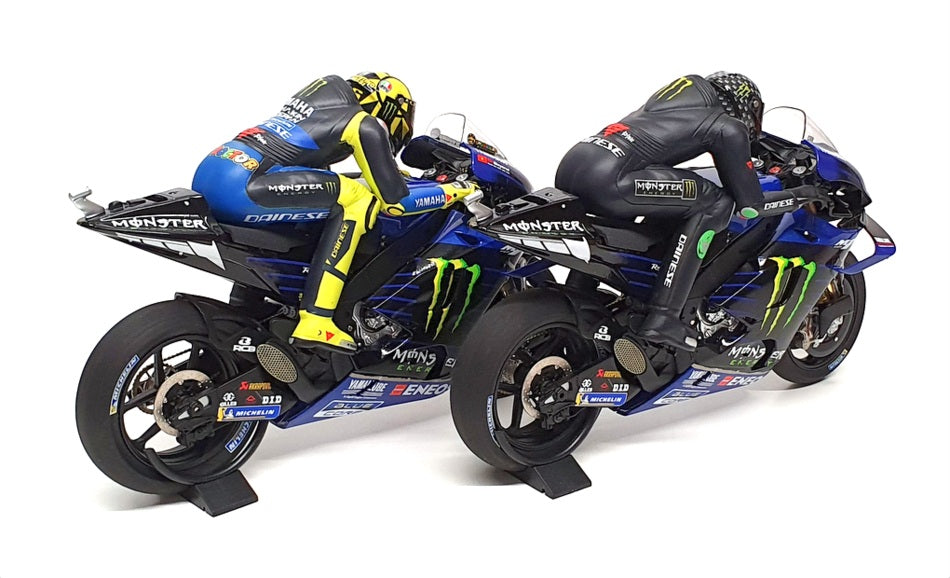 Minichamps 1/12 Scale 122 194446 - Yamaha YZR-M1 Rossi & Hamilton Test 2019