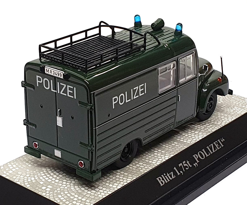 Premium ClassiXXs 1/43 Scale 11603 - Opel Blitz 1.75t Polizei Police - Green
