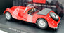 Kyosho 1/18 Scale Diecast 08111R - Morgan 4/4 Series II - Red