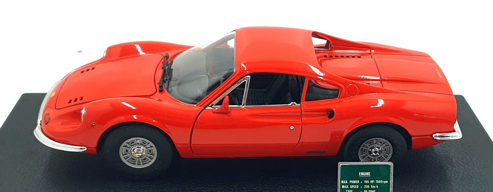 Anson 1/18 Scale diecast - 30301-W Ferrari Dino 246GT Red