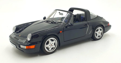 Norev 1/18 Scale Diecast 187340 - 1991 Porsche 911 Carrera 4 Targa Blue Metallic