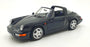 Norev 1/18 Scale Diecast 187340 - 1991 Porsche 911 Carrera 4 Targa Blue Metallic