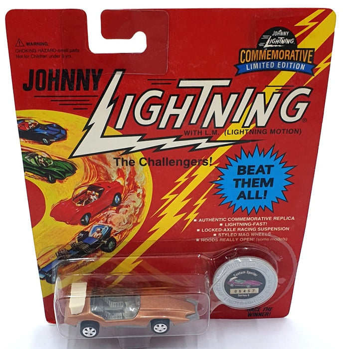 Johnny Lightning 1/64 Scale 100-162 The Challengers Custom Spoiler - Copper