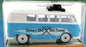 Jada Toys 1/64 Scale 100426B - Volkswagen T1 Snowy Mt Ski Camp - Blue/White