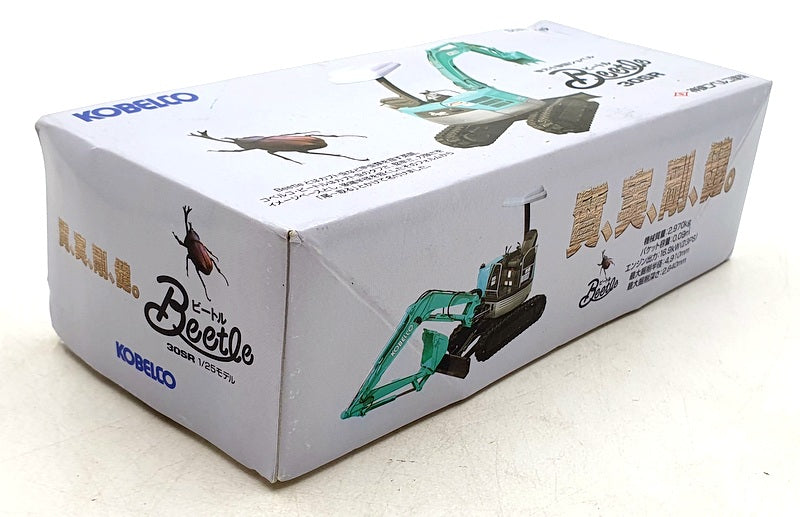 Shinko 1/25 Scale Diecast 25724F - Kobelco Rear Swing Excavator 30SR Beetle