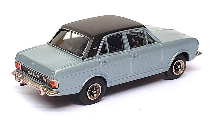 GTA Models 1/43 Scale GTA10 Ford Cortina Mk2 1600E S2 RHD - Blue Mink/Black Roof