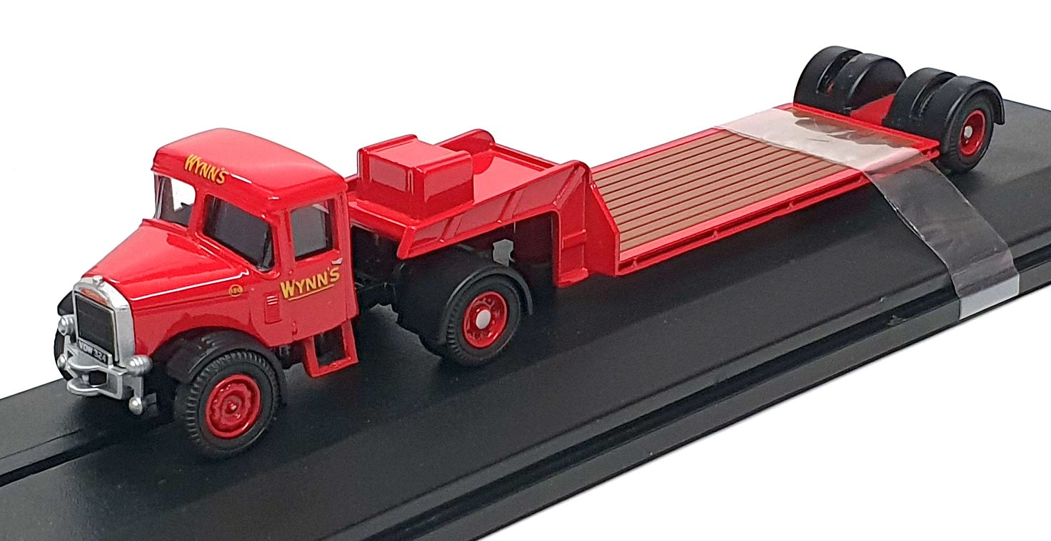 Oxford Diecast 1/76 scale 76SH001 - Scammell Highwayman Low Loader - Wynns