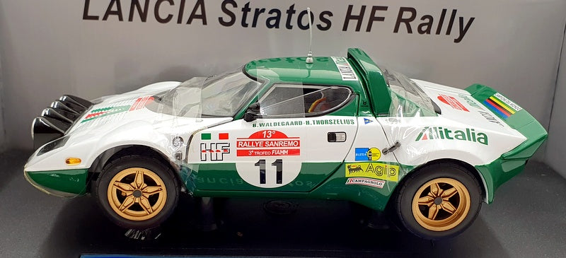 Sun Star 1/18 Scale Diecast 4503 - Lancia Stratos #11 B.Waldegaard 1975 San Remo