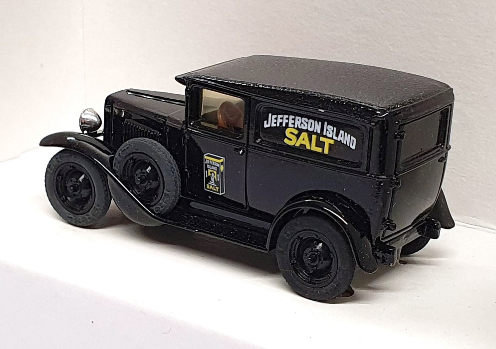 Ertl 1/43 Scale 2518 - 1930 Chevrolet ½ Ton Truck Jefferson Island Salt - Black