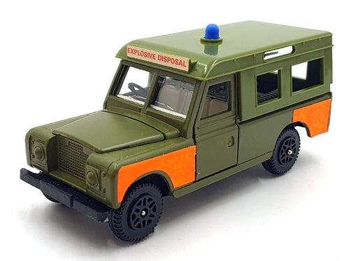 Dinky Toys 604 - Land Rover Bomb Disposal Unit With Surveillance Robot Kit