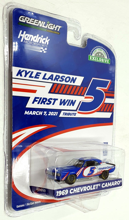 Greenlight 1/64 Scale 30495 - 1969 Chevrolet Camaro #5 1st Win Tribute - Larson