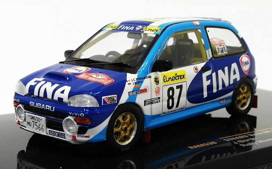 Ixo 1/43 Scale Diecast RAM530 - Subaru Vivio RX-R - #87 Monte Carlo 1999