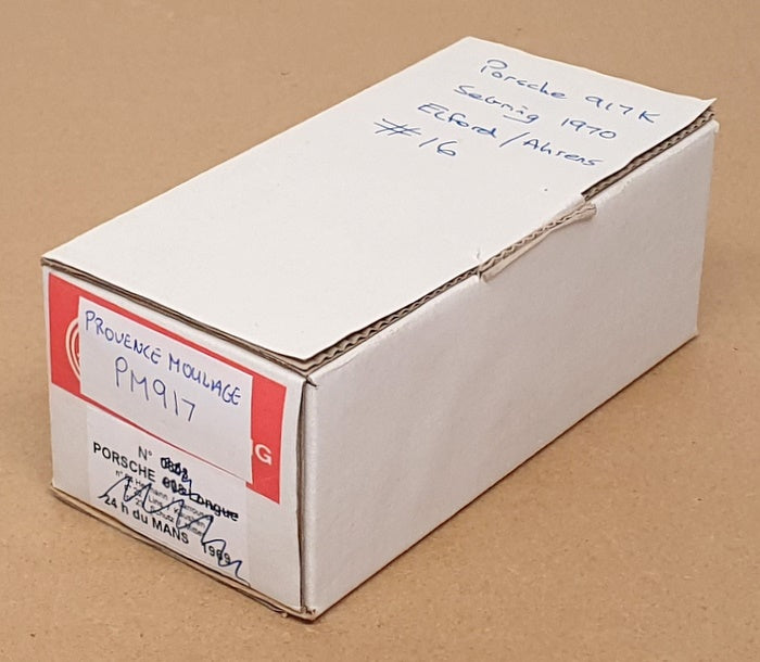 Provence Moulage 1/43 Scale PM917 - Porsche 917K #16 Sebring 1970