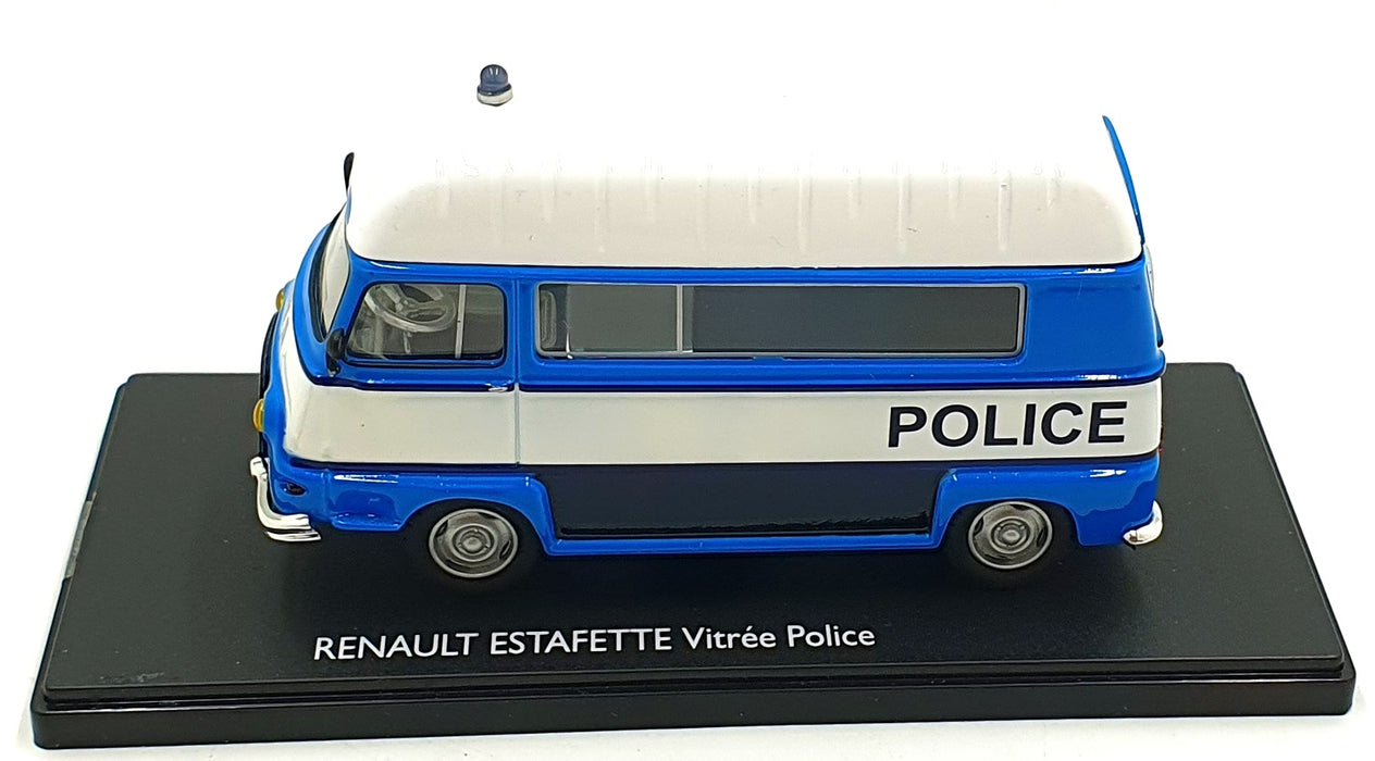 Eligor 1/43 Scale 101096 - Renault Estafette Vitree Police - Blue/White