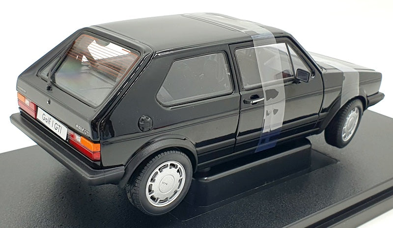 Welly 1/18 Scale 18039W - Volkswagen Golf I GTI - Black