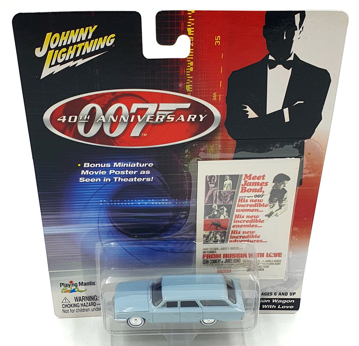 Johnny Lightning 1/64 Scale 261-05 1960 Ford Station Wagon From Russia With Love