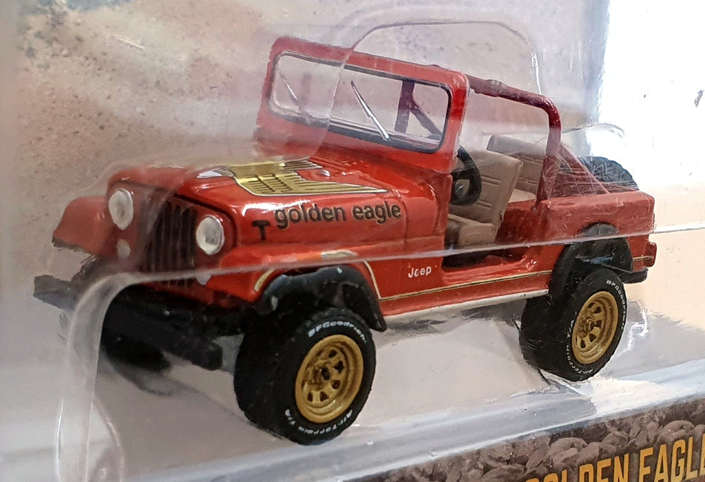 Greenlight 1/64 Scale 35230-C - 1981 Jeep CJ-7 Golden Eagle