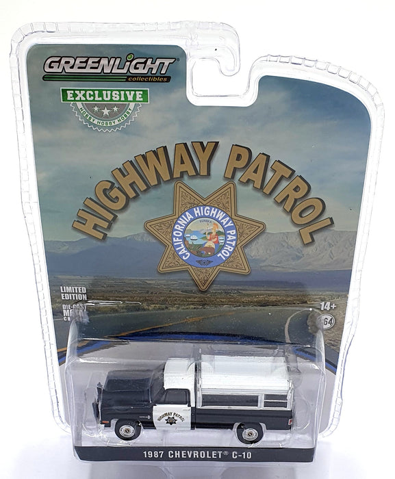 Greenlight 1/64 Scale 30294 - 1987 Chevrolet C10 California Highway Patrol