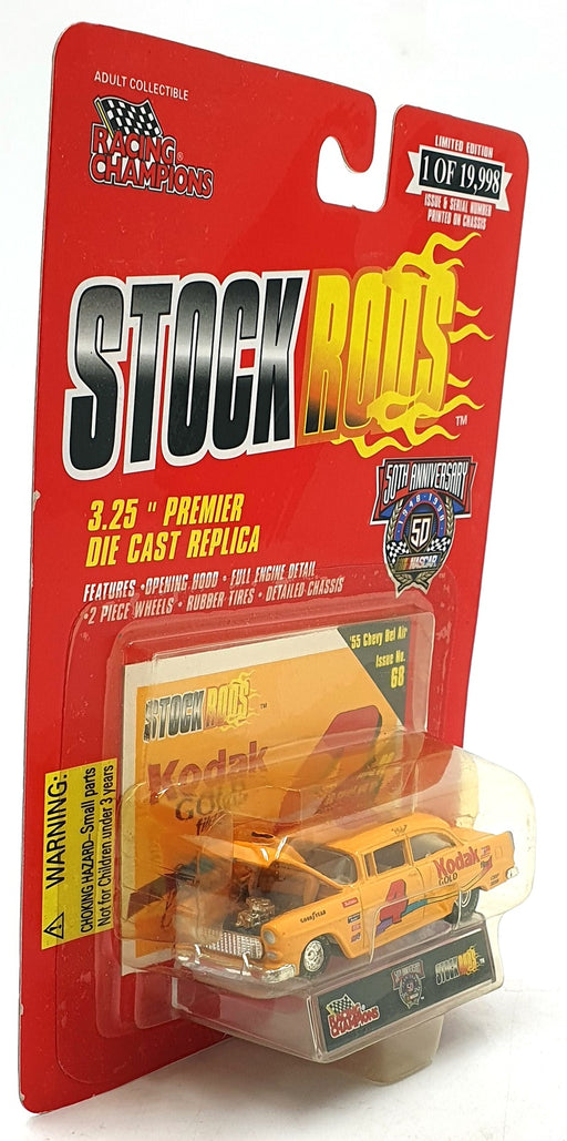 Racing Champions Stock Rods 3.25" 6700 #68 - Chevrolet Bel Air Nascar #4 Kodak