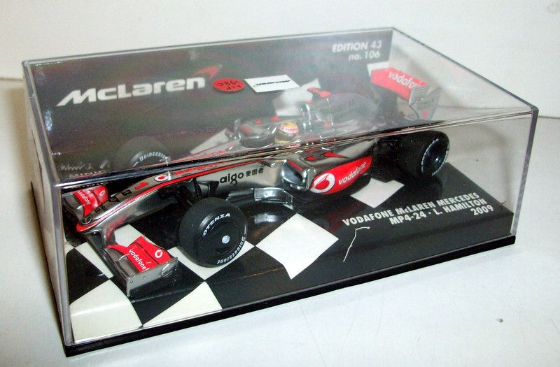 Minichamps F1 1/43 Scale - 530 094301 McLaren Mercedes MP4-24 2009 Hamilton
