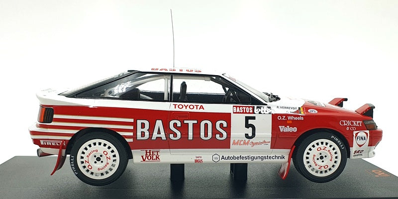 Ixo 1/18 Scale Diecast 18RMC119.22 Toyota Celica GT-Four ST165 #5 Haspengouw '90