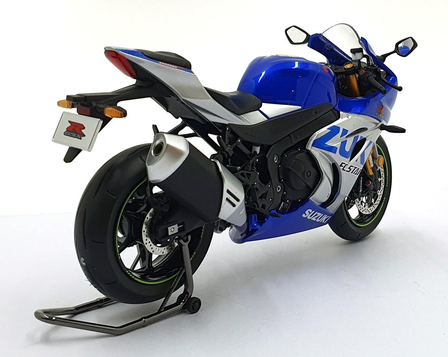 LCD Models 1/12 Scale 21341 - Suzuki-R 1000R Motorbike - Silver/Blue