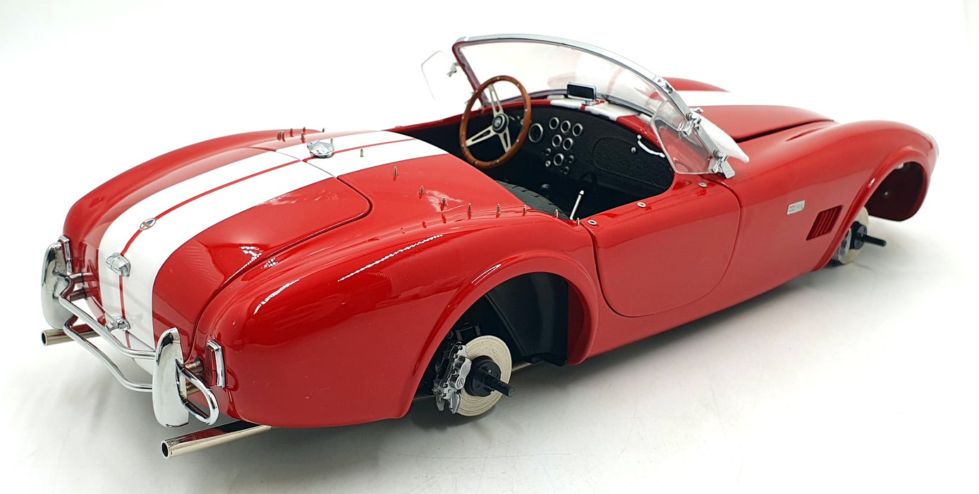 Schuco 1/12 Scale 45 067 2500 - AC Cobra Shelby 289 - Red/White