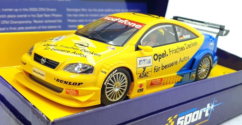 Scalextric 1/32 Scale Slot Car C2474A - Opel Astra V8 Coupe #7 T Phoenix Yellow