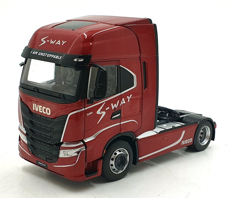 Marge Models 1/32 Scale 2231-03-01 Iveco S-Way 4x2 Truck - Red