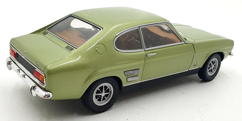 Minichamps 1/18 Scale Diecast 180 08900 - 1969 Ford Capri - Light Green Metallic