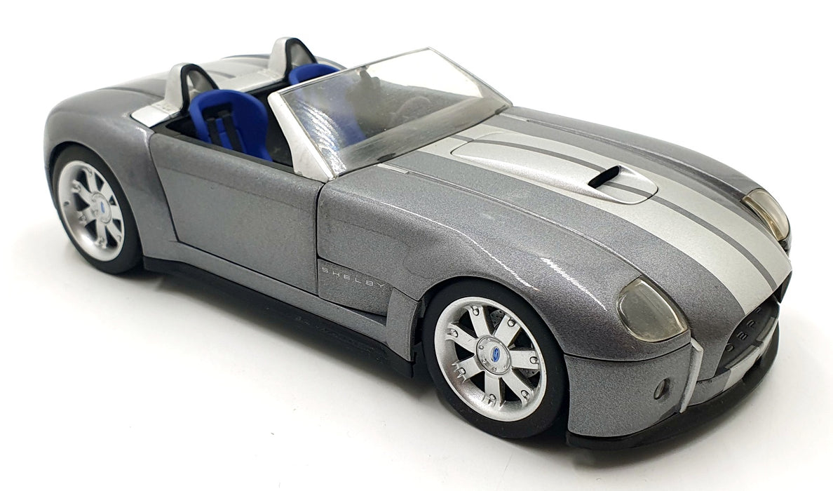 Hot Wheels 1/18 Scale Diecast 16126U - Ford Shelby Cobra Concept - Met Grey