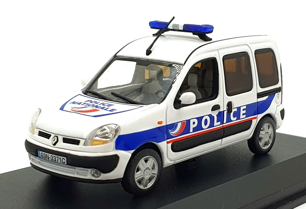 Norev 1/43 Scale 511376 - Renault Kangaroo Police Nationale Van - White