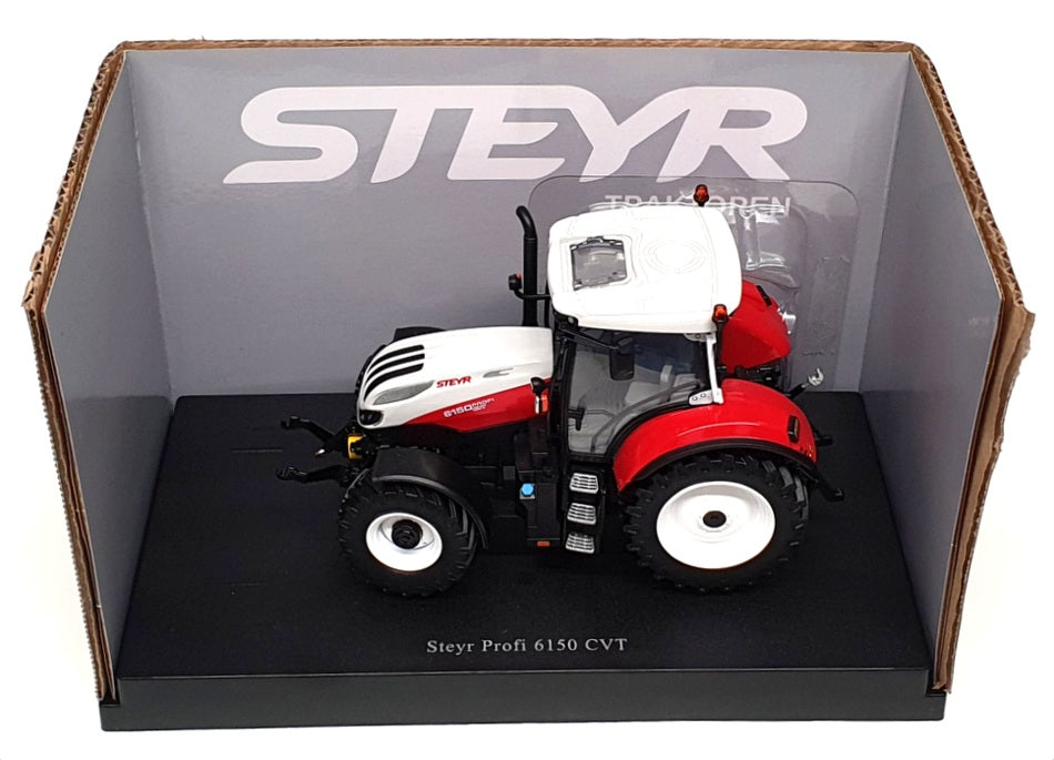 Universal Hobbies 1/32 Scale STE-UH6461 - Steyr 6280 CVT Tractor - Red/White
