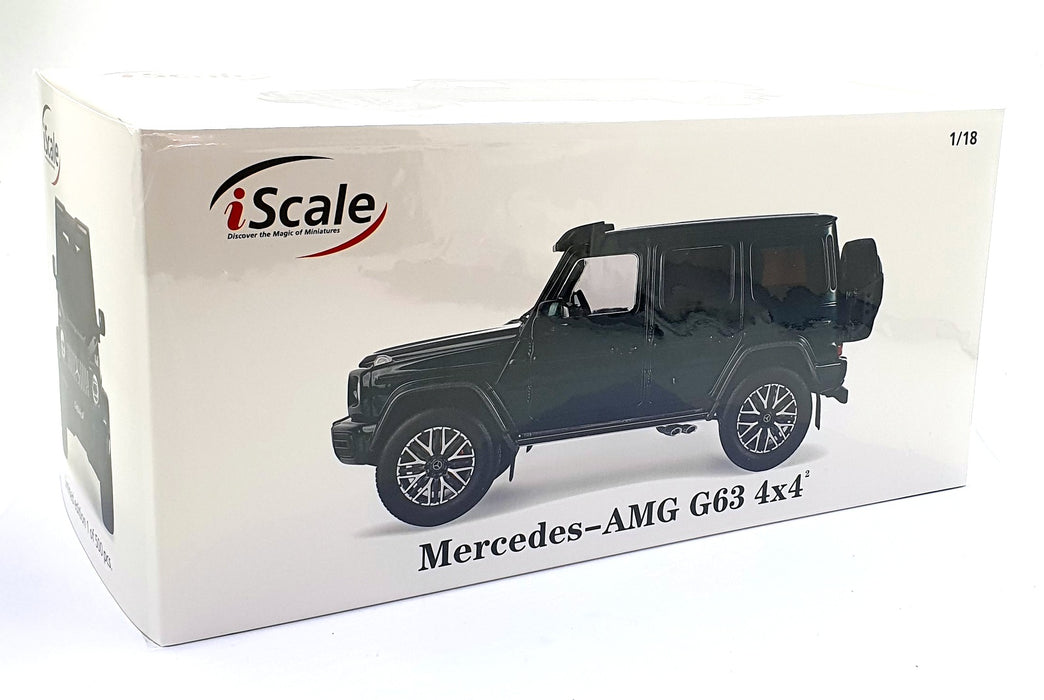 IScale 1/18 Scale Diecast 18316 - Mercedes-AMG G63 4x4 - Dark Green