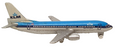 Schabak 1/600 Scale Diecast 925/5 - Boeing 737-300 - KLM