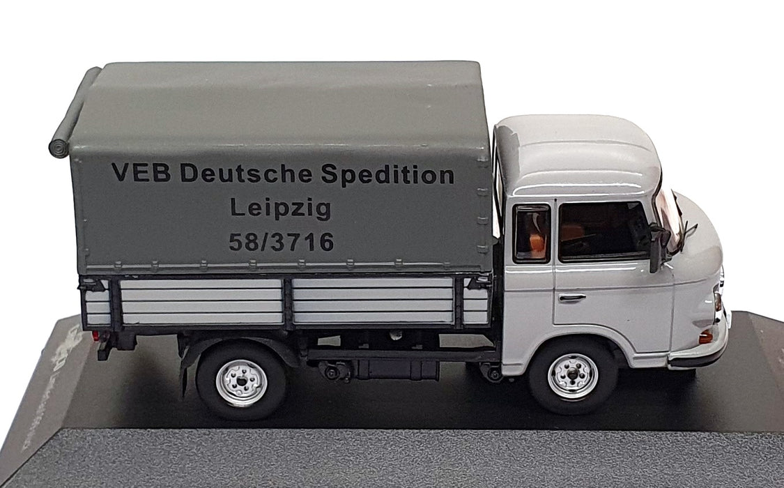 IST 1/43 Scale CCC046 - Barkas B 1000 Truck Deutsche Spedition Leipzig - Grey