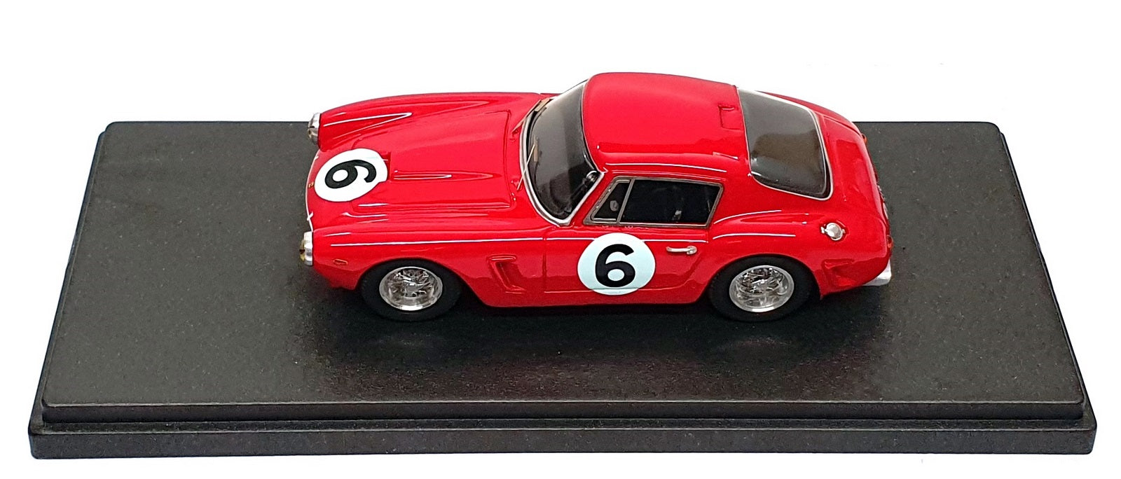 Unknown Brand 1/43 Scale UN003C - Ferrari 250 GT SWB #6 Tourist Trophy '61 - Red