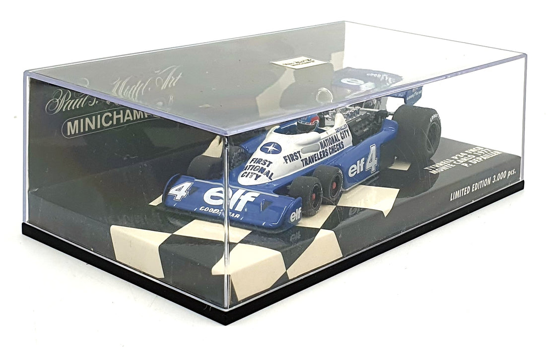 Minichamps 1/43 Scale 430 770004 - F1 Tyrrell P34 FNCB #4 Monte Carlo 1977