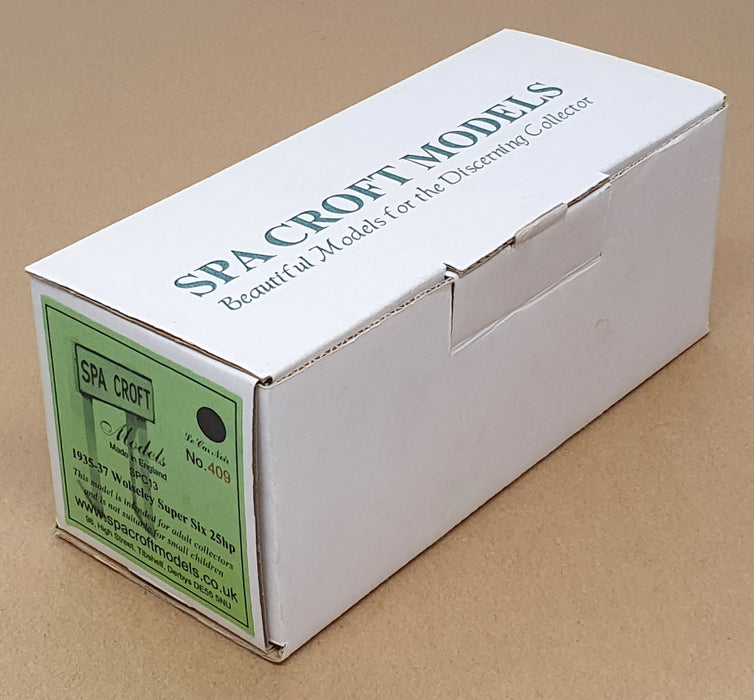 Spa Croft Models 1/43 Scale SPC13 - 1935-37 Wolseley Super Six 25hp - Black