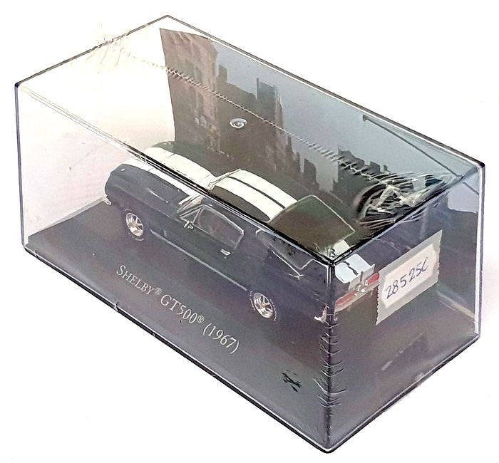 Altaya 1/43 Scale Diecast 28525C - 1967 Shelby GT500 - Dk. Blue/White