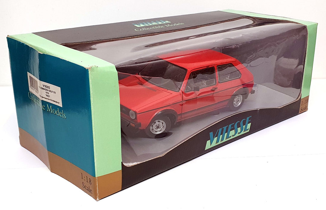 Vitesse 1/18 Scale diecast - V18202 Volkswagen Golf GTi 1976 - Red