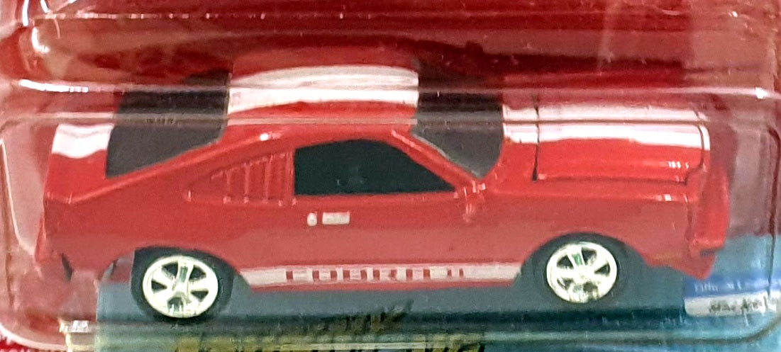 Johnny Lightning 1/64 Scale JL 580-02 - 1977 Shelby Cobra II - Red